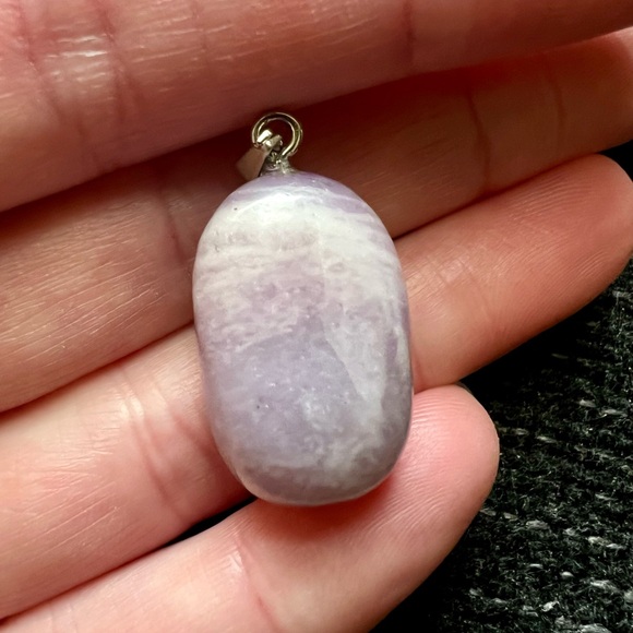 Purple Lepidolite Pendant 💜 - Picture 3 of 5